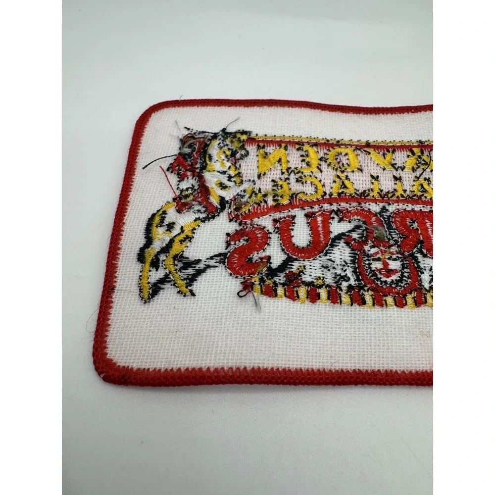 Hayden Wallace Circus Sew On Patch Never Used Vintage